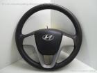 Hyundai i20 PB Bj.11 Lenkrad 3-Speichen ohne Multifunktion Plastik