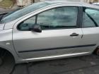 Peugeot 307 orig Tür links Fahrertür 3-Türig Facelift ETS Aschgrau met Bj 06