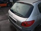 Peugeot 206 5-Türig orig Heckklappe mit Scheibe ETS Aschgrau Bj 2007