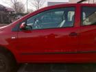 VW Fox orig Tür links Fahrertür LY3D Rot Bj 2005