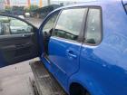 VW Polo IV 5-Türig orig Rohtür hinten links Fond LW5Z Jazzblue met Bj 2004