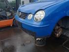 VW Polo IV 5-Türig orig Stoßstange Stossfänger vorn LW5Z Jazzblue met Bj 2004