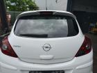 Opel Corsa D orig Heckklappe mit Scheibe Spoiler 3-Türig Z474 weiß Bj 2008