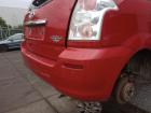 Toyota Corolla Verso II orig Stoßstange Stossfänger hinten 3J6 Super red Bj 2008