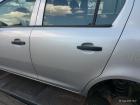 Opel Corsa D orig Tür hinten links 5türer Fahrerseite Z157 Starsilber Bj 2011