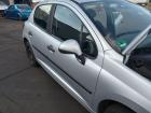 Peugeot 207 5türer orig Tür vorn rechts Beifahrer roh EZR Aluminiumgrau Bj 2009