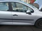 Peugeot 207 5türer orig Tür vorn rechts Beifahrer roh EZR Aluminiumgrau Bj 2009