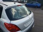 Peugeot 207 original Heckklappe mit Scheibe roh EZR Aluminiumgrau Bj 2009