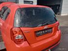 Chevrolet Aveo T250 orig Heckklappe mit Scheibe 3türer Kofferraum71U Rot Bj 2009