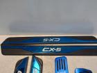 Mazda CX-5 original Satz Einstiegsleisten Pedalabdeckungen Blau Bj 2013