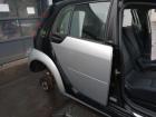 Smart Forfour 454 original Tür hinten rechts Fond EAS Starlight silver Bj 2004