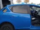 Seat Ibiza 6J orig Tür hinten rechts Beifahrerseite (Roh) LW5B Galiablau Bj 2008