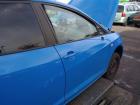 Seat Ibiza 6J orig Tür vorn rechts Beifahrer 5-Türig (Roh) LW5B Galiablau Bj 2008