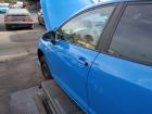 Seat Ibiza 6J original Tür vorn links Fahrer 5-Türig (Roh) LW5B Galiablau Bj 2008