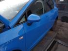 Seat Ibiza 6J original Tür vorn links Fahrer 5-Türig (Roh) LW5B Galiablau Bj 2008