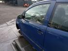 VW Fox original Tür links Fahrer L5M Indienblau Bj 2005