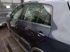 VW Cross Golf original Tür hinten links Fond Fahrerseite C5F Bluegraphit Bj 2008