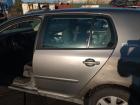 VW Golf V original Tür hinten links Fond Fahrerseite LA7T United Grey Bj 2006