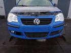 VW Polo 9N3 original Stoßstange Stossfänger vorn/Front Nebelscheinwerfer A5F Summer blue Bj 06