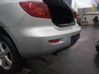 Mazda 3 BK 5türer original Stoßstange Fänger hinten/Heck silber Bj 2005