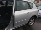 Mazda 3 BK 5türer original Tür hinten links Fond silber Bj 2005