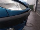 Peugeot 206 original Stoßstange Fänger vorn/Front KNY Tivoliblau Nebelscheinwerfer Bj 2002