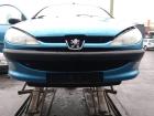 Peugeot 206 original Stoßstange Fänger vorn/Front KNY Tivoliblau Nebelscheinwerfer Bj 2002