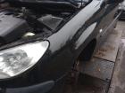 Peugeot 206 CC original Kotflügel links breit Fahrerseite EXY Onyxschwarz Bj2002