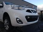 Nissan Micra K13 original Stoßstange Fänger vorn/Front QM1 Papyrusweiß Bj 2014