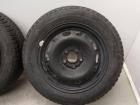 VW Fox original Stahlfelgen Satz 5x14 ET43 mit Allwetterbereifung Bj 2006