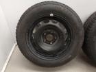 VW Fox original Stahlfelgen Satz 5x14 ET43 mit Allwetterbereifung Bj 2006