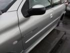 Peugeot 206sw original Tür vorn links Fahrer EZR Aluminiumgrau Bj 2004