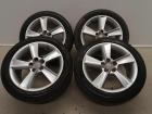 Seat Ibiza 6J orig Alufelgen Satz 7x16 ET43 Sommerreifen 215/45R16 DOT2023