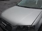 Audi A3 8PA original Motorhaube Klappe/Deckel vorn/Front Y7W Lichtsilber Bj 2007