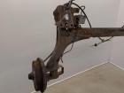 VW Golf 3 original Hinterachse komplett Trommelbremse 4-Loch ohne ABS mit LAB