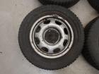 VW Polo 6N orig Stahlfelgensatz 5,5x13 ET43 mit Winterreifen 13 Zoll