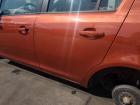 Opel Corsa D orig Tür hinten links 5-Türig Fahrerseite Z50K Curry Red Bj 2012