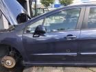 Peugeot 308sw original Tür vorn links Fahrer KHH Taurangablau Bj 2008