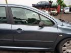 Peugeot 307 orig Tür vorn rechts Beifahrertür 5türer EZW Eisengrau Bj 2005