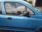 Chevrolet Matiz M200 orig Tür vorn rechts Beifahrerseite 12U Ocean Blue Bj 2008