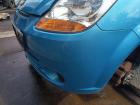Chevrolet Matiz M200 orig Stoßfänger Stoßstange vorn 12U Ocean Blue Bj 2008