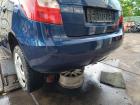 Skoda Fabia 5J orig Stoßstange hinten Stoßfänger PDC LF5Q Blau Bj 2009