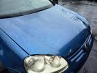 VW Golf V original Motorhaube Klappe/Deckel vorn/Front A5K Olympiablau Bj 2007