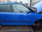Skoda Fabia II 5J original Tür vorn rechts Beifahrer F5K Dynamic Blue Bj 2008