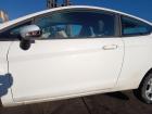Ford Fiesta VI CCN JA8 orig Tür links 3-Türig Fahrertür Frost-Weiß Bj 2013