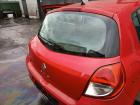 Renault Clio III original Heckklappe mit Scheibe 727 Spanischrot Bj 2012