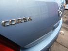 Opel Corsa D 5türer original Heckklappe mit Scheibe Z21C Aeroblau Bj 2007
