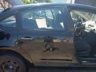 Citroen C4 5türig original Tür hinten rechts Fond KTV Perla Nera Bj 2008