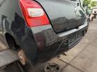Renault Twingo II original Stoßstange Fänger hinten Heck 676 Perlmuttschwarz
