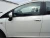 Fiat Punto Evo 199 original Tür vorn links 5-Türer 296 Bianco Divino Weiß Rohbau Bj.2011